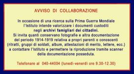 Avviso di collaborazione