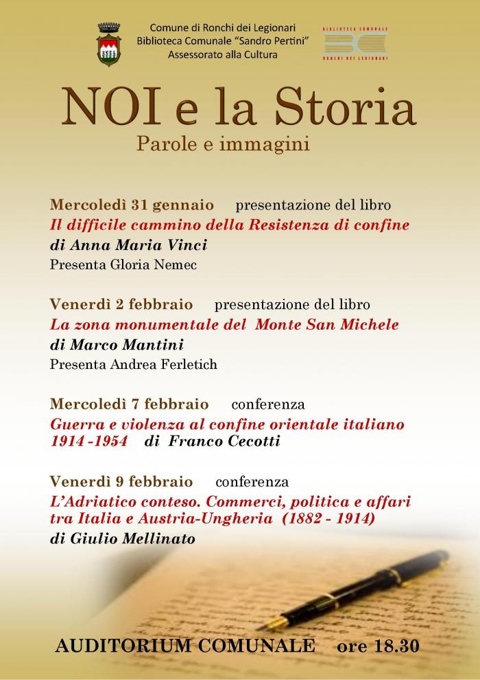 locandina presentazioni Ronchi 2018