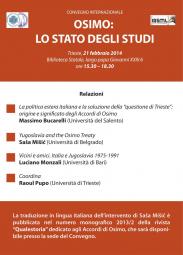 convegno sul trattato di osimo